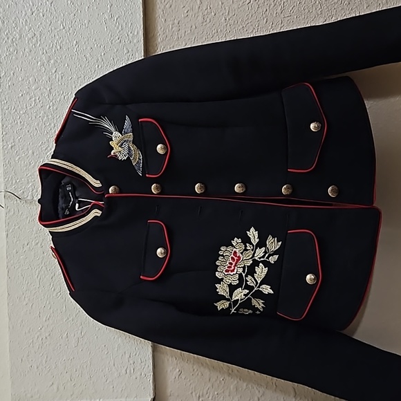 Zara Trafaluc Military- Style jacket - Picture 2 of 4